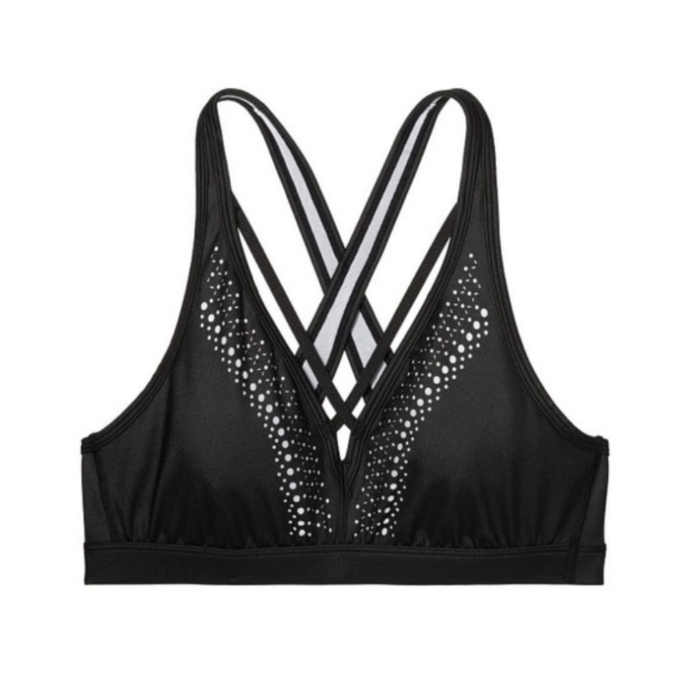 Victoria's Secret Sports V-Neck/Laser Cut -XS-NWT - Picture 3 of 8